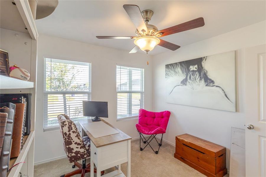Furnished interior view inside a new home in Preserve at Honey Creek: Watermill Collection, McKinney (Image 16).