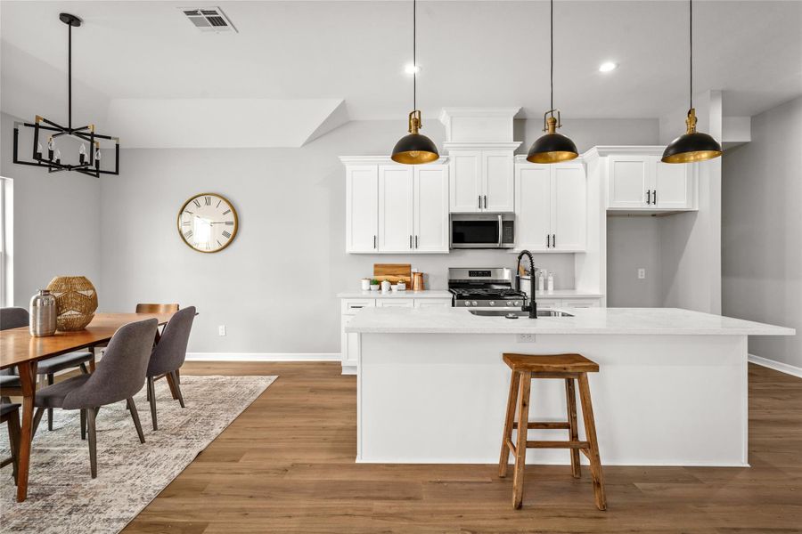 White Shaker Wood Cabinets