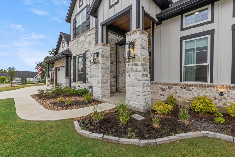 Exterior details and patio area of a home in , Bryan (Image 24). Exterior details and patio area of a home in , Bryan (Image 24).