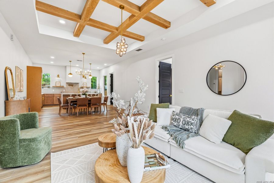 Furnished interior view inside a new home in , San Antonio (Image 6).