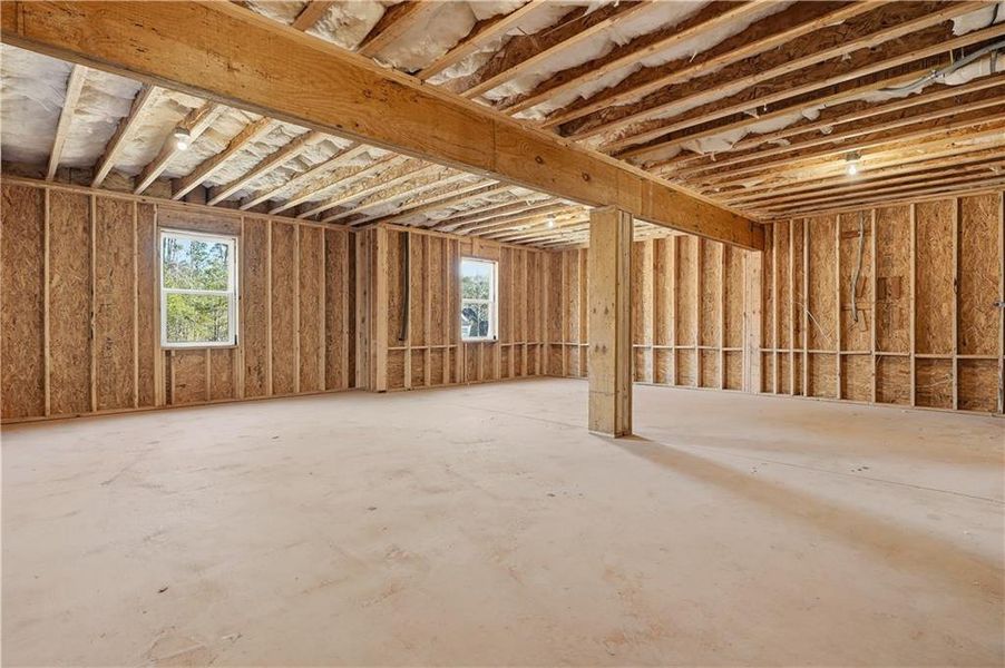 In-progress construction of a new home in , Gainesville, GA (Image 52).