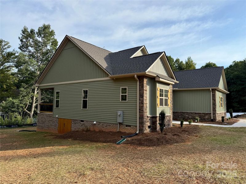 Front exterior of a new home in , Denton, NC, highlighting curb appeal (Image 2). Front exterior of a new home in , Denton, NC, highlighting curb appeal (Image 2).