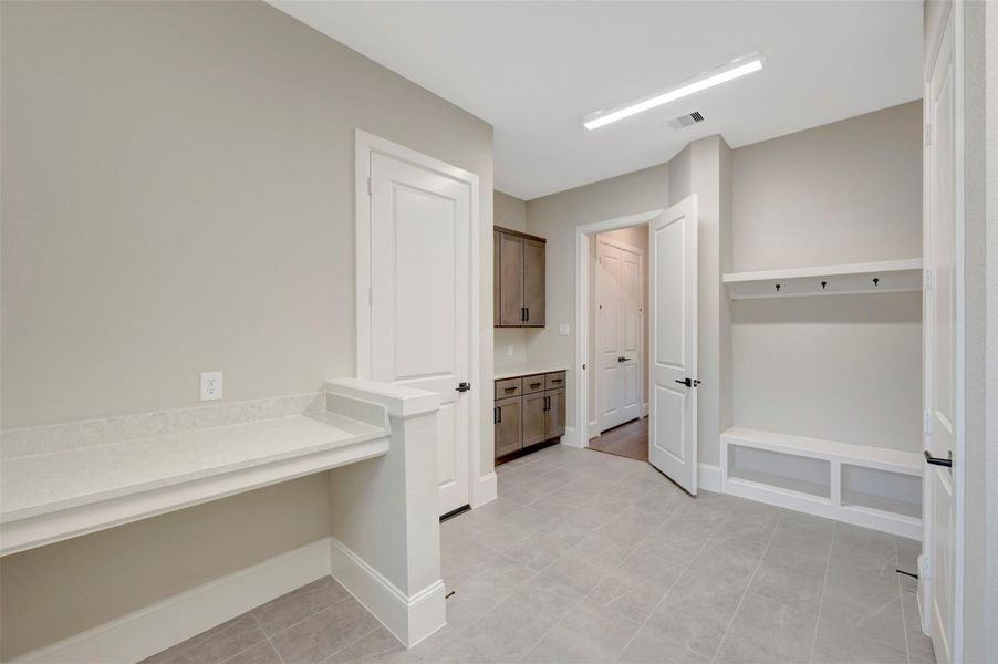 Furnished interior view inside a new home in The Woodlands Hills 70’, Willis (Image 7).