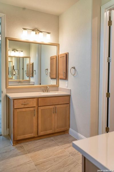 Furnished interior view inside a new home in Annabelle Ranch, San Antonio (Image 4).