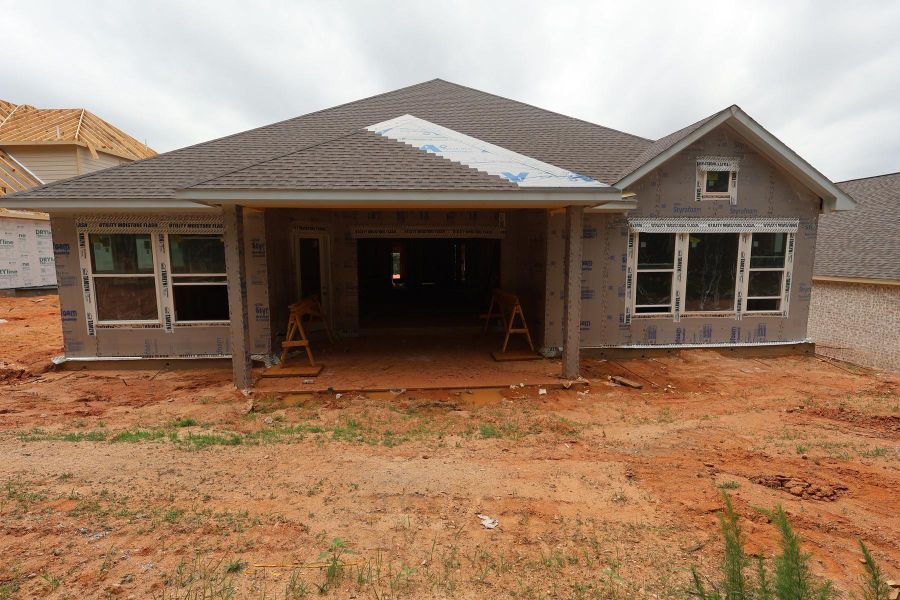 In-progress construction of a new home in The Woodlands Hills - Summit Collection, Willis, TX (Image 5). In-progress construction of a new home in The Woodlands Hills - Summit Collection, Willis, TX (Image 5).