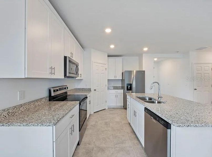 Furnished interior view inside a new home in Deer Run at Crosswinds, Davenport (Image 3). Furnished interior view inside a new home in Deer Run at Crosswinds, Davenport (Image 3).