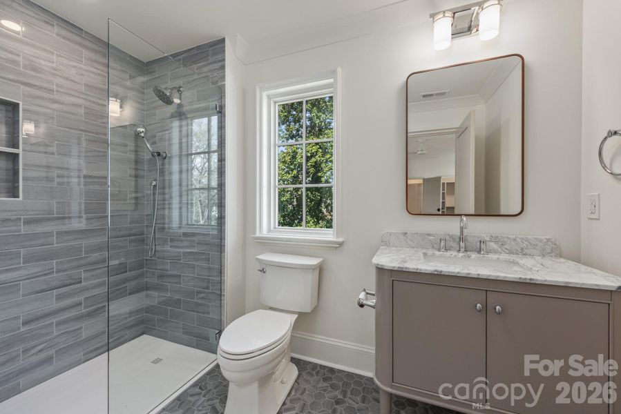 Furnished interior view inside a new home in , Charlotte (Image 29).