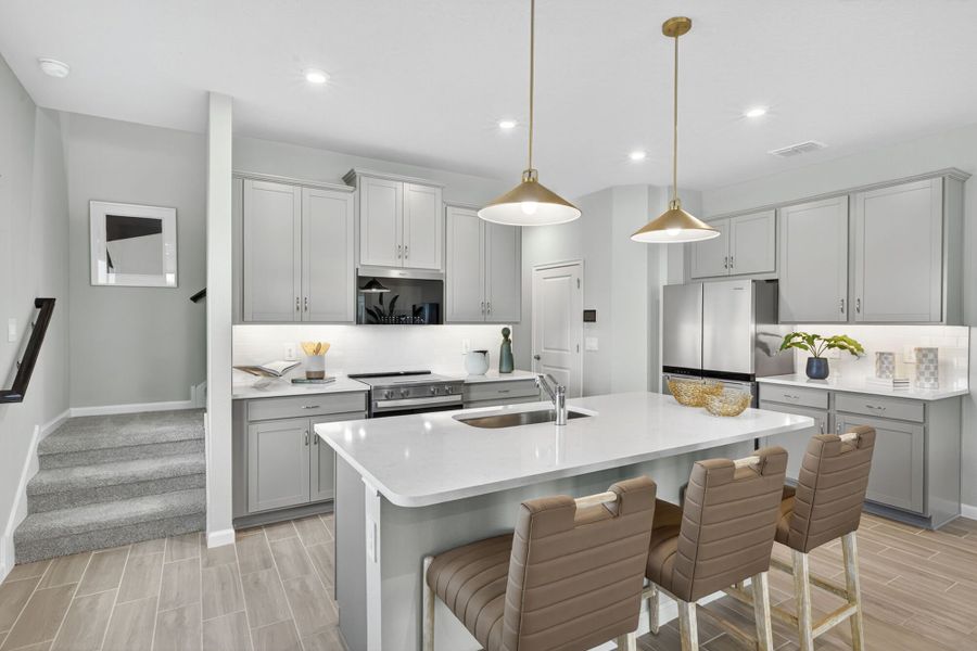 Representative furnished interior of a home built from the Seastone by Mattamy Homes in Crosswind Ranch, Parrish (Image 7).