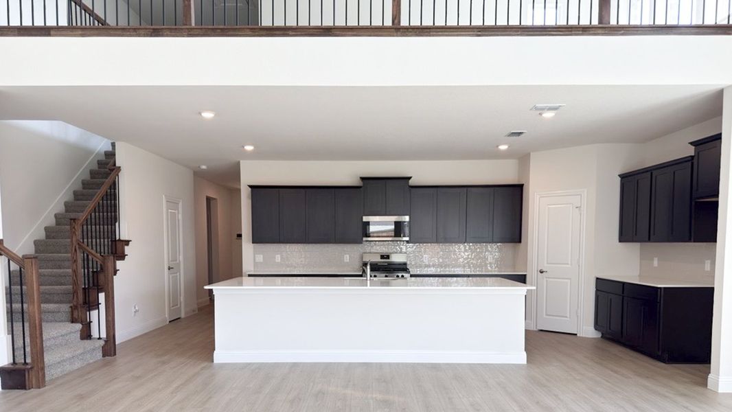 Furnished interior view inside a new home in Silverado, Aubrey (Image 4).
