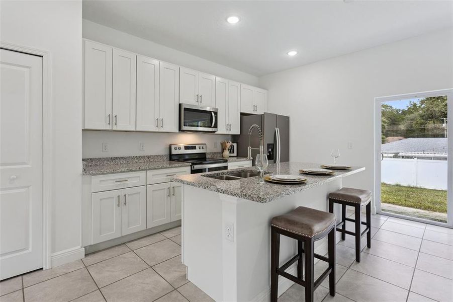 Furnished interior view inside a new home in , Citrus Springs (Image 4). Furnished interior view inside a new home in , Citrus Springs (Image 4).