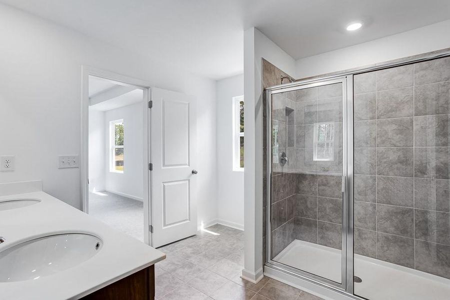 Furnished interior view inside a new home in Heritage River, Euharlee (Image 5).