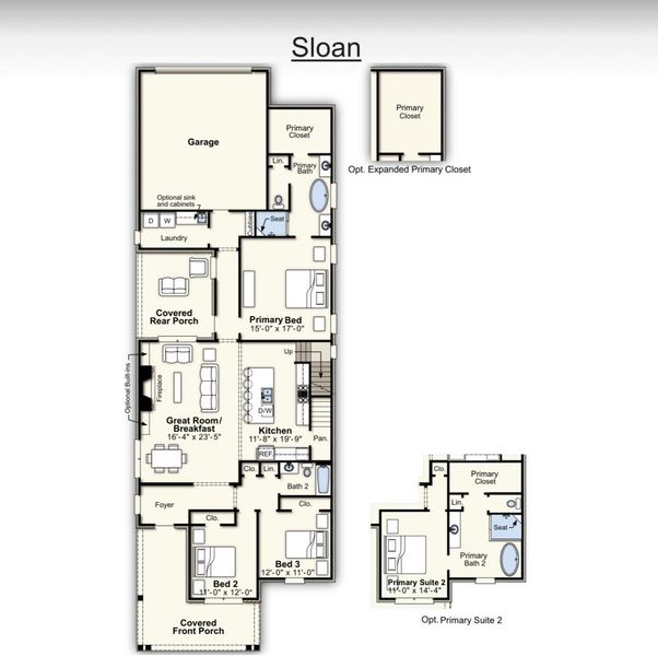 View of room layout