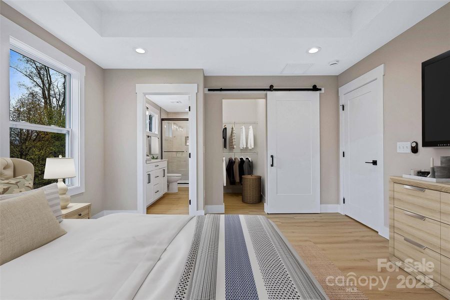 Furnished interior view inside a new home in , Maggie Valley (Image 6).