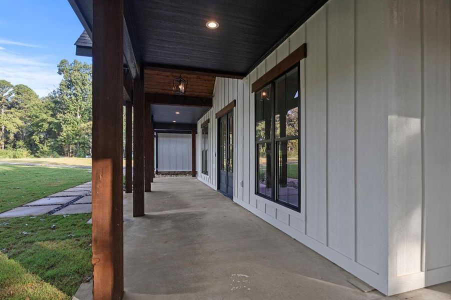 Exterior details and patio area of a home in , Leesburg (Image 23). Exterior details and patio area of a home in , Leesburg (Image 23).
