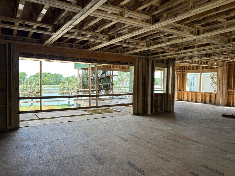 Spacious, unfurnished interior of a new home in , Isle Of Palms (Image 15).