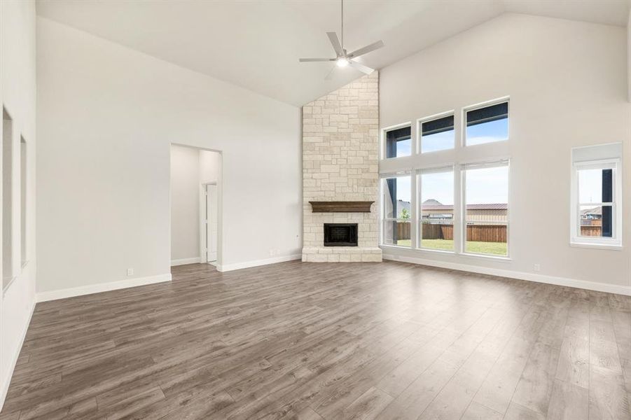 Spacious, unfurnished interior of a new home in Wildcat Ridge, Godley (Image 31). Spacious, unfurnished interior of a new home in Wildcat Ridge, Godley (Image 31).