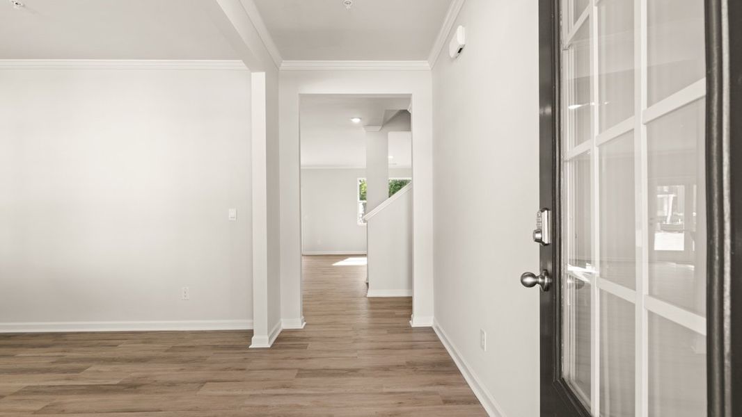 Representative unfurnished interior of a home built from the Hayden by D.R. Horton in Creekview, Atlanta (Image 12).