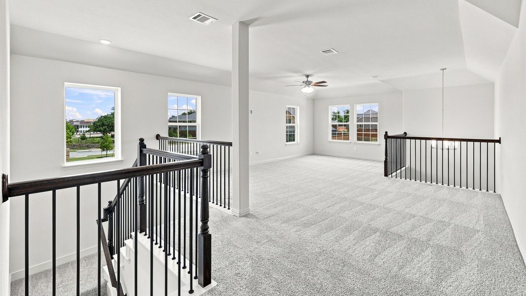 Furnished interior view inside a new home in Taylor Estates, Corinth (Image 30).