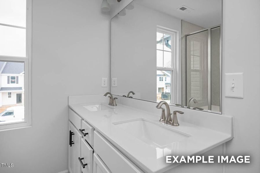 Furnished interior view inside a new home in Springvale, Fuquay Varina (Image 35).