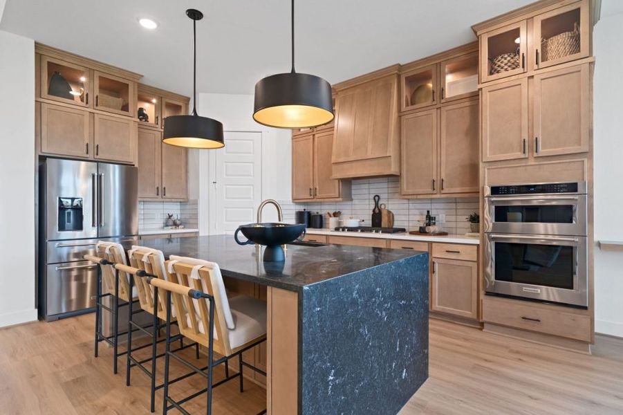 Representative furnished interior of a home built from the Riverwalk Katy Lakes 60s by Brohn Homes in Katy Lakes, Katy (Image 14).