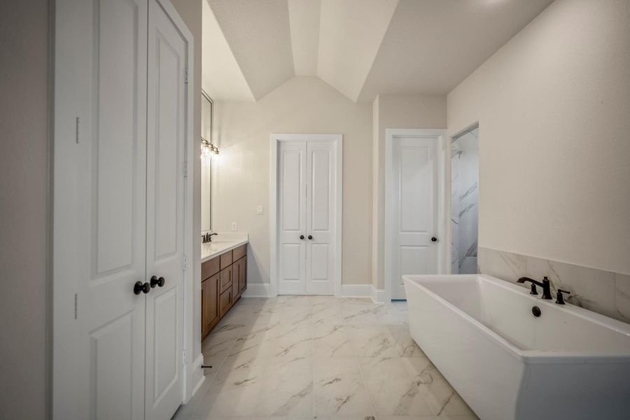 Furnished interior view inside a new home in Colton, Todd Mission (Image 7). Furnished interior view inside a new home in Colton, Todd Mission (Image 7).