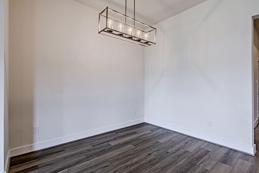 Dining nook positioned perfectly for family meals and special occasions Dining nook positioned perfectly for family meals and special occasions