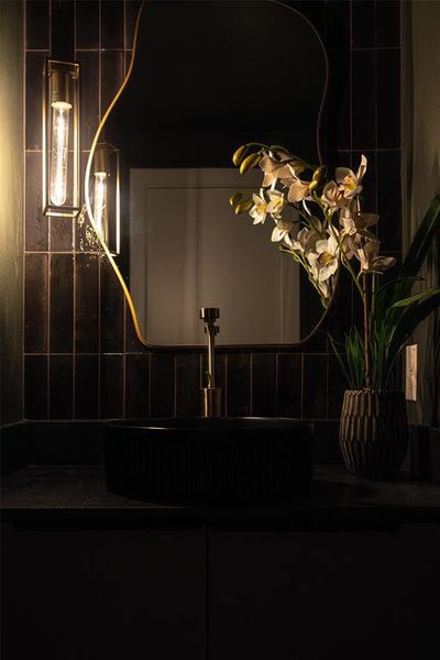 Close-up of interior finishes inside a home in , Dallas (Image 29).