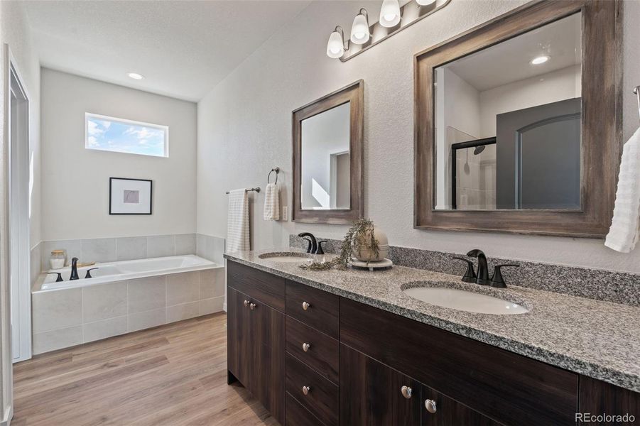 Furnished interior view inside a new home in , Calhan (Image 27).