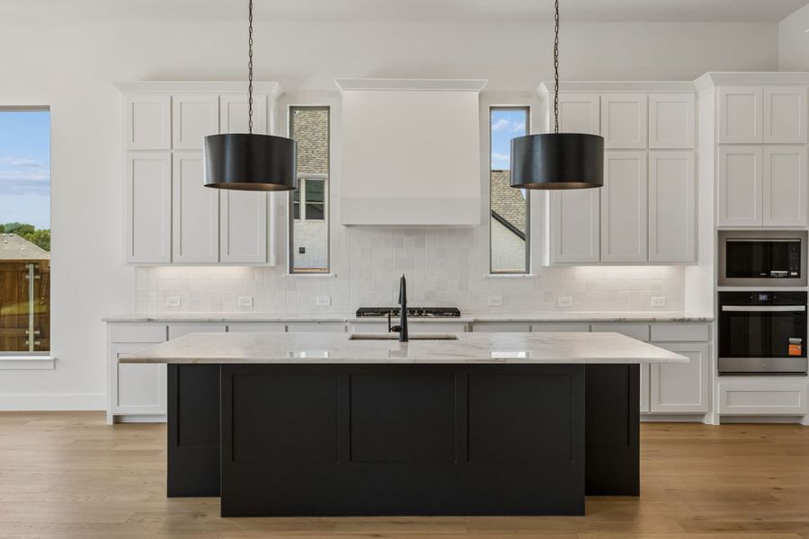 Furnished interior view inside a new home in The Parks at Wilson Creek, Celina (Image 6).