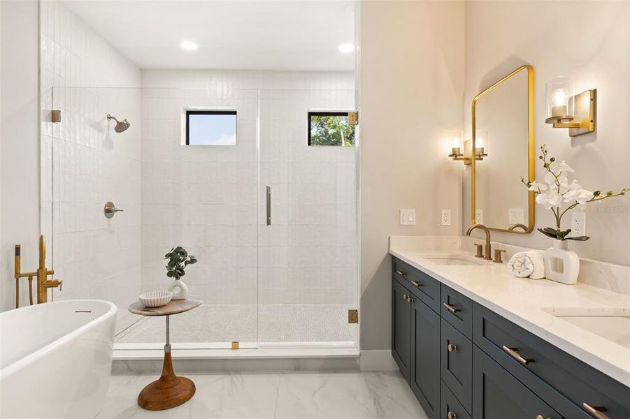 Furnished interior view inside a new home in College Park, Orlando (Image 30). Furnished interior view inside a new home in College Park, Orlando (Image 30).