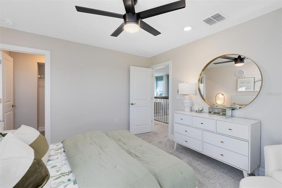 Model Home Design Only. Pictures and furnishings are for illustrative purposes only. Elevations, colors and options may vary. Furniture is for model home staging only.