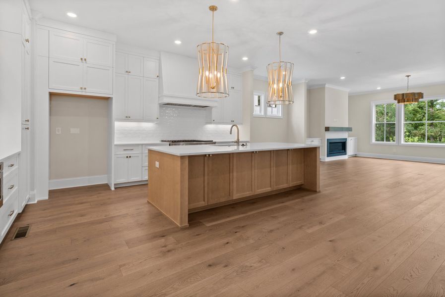 Representative furnished interior of a home built from the The Olmstead II by The Providence Group in Waterside Single Family, Peachtree Corners (Image 6).