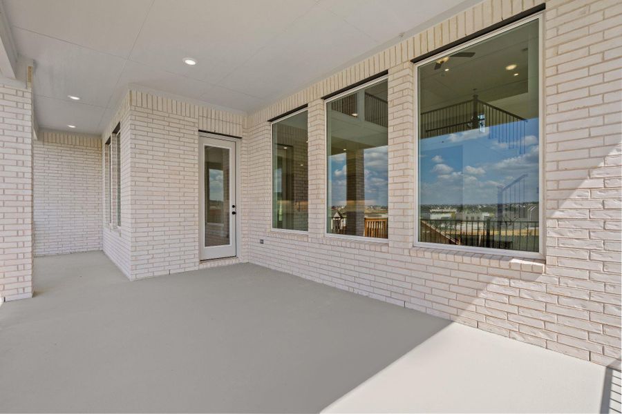 Rear Covered Patio Rear Covered Patio