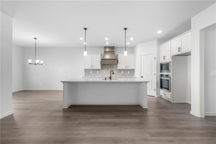 Furnished interior view inside a new home in Harmony Farms, Eatonton (Image 7).