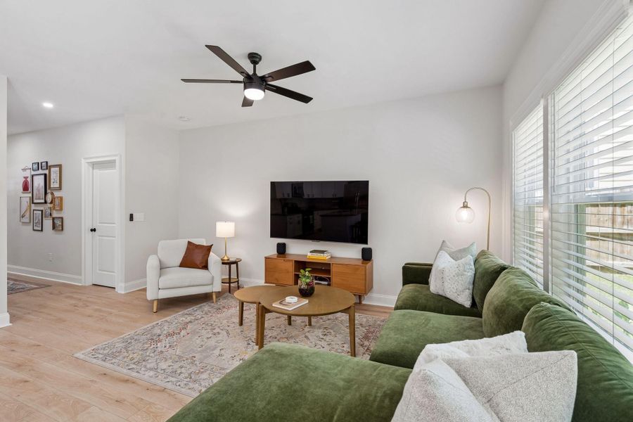 Furnished interior view inside a new home in , Charleston (Image 11). Furnished interior view inside a new home in , Charleston (Image 11).