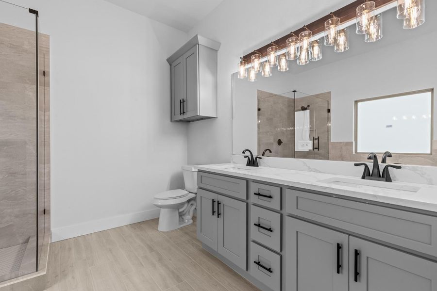 Furnished interior view inside a new home in , Houston (Image 4).