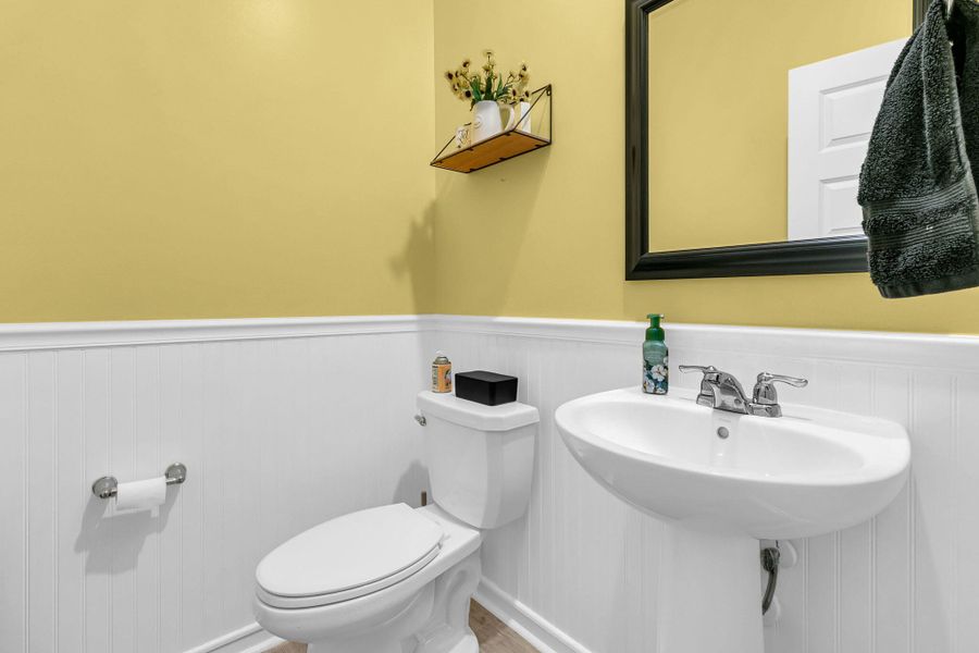 Furnished interior view inside a new home in Sweetgrass at Summers Corner, Summerville (Image 28).