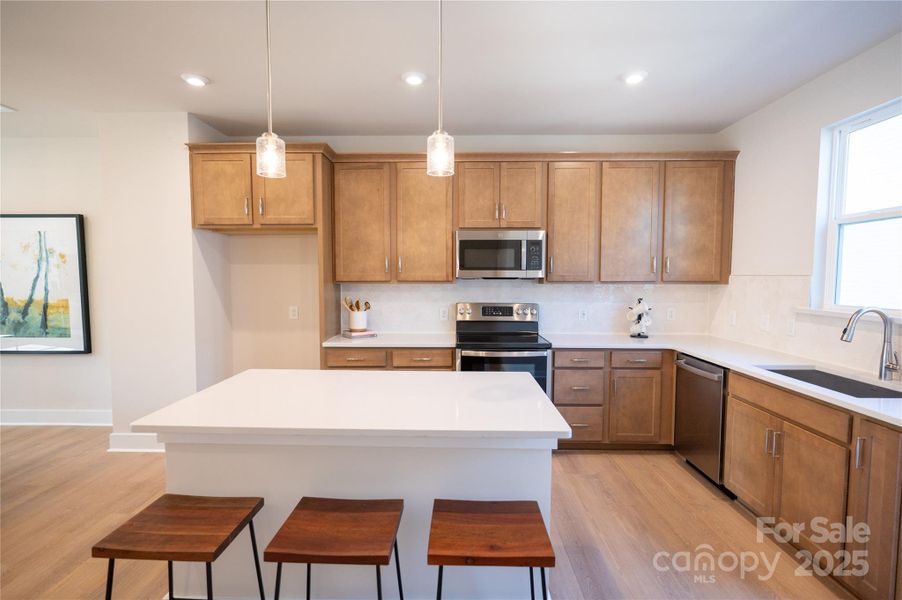 Furnished interior view inside a new home in Context at Oakhurst, Charlotte (Image 18).