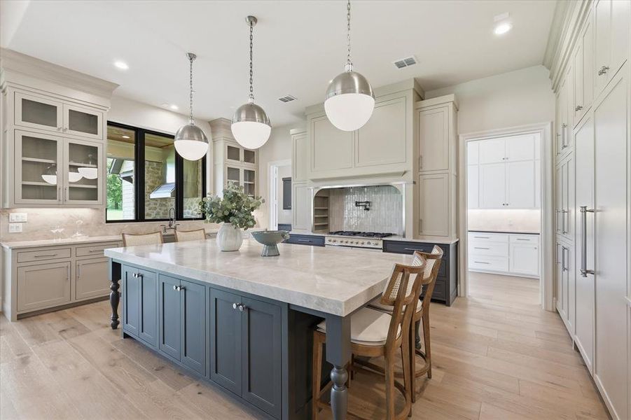 Furnished interior view inside a new home in , Bartonville (Image 11).