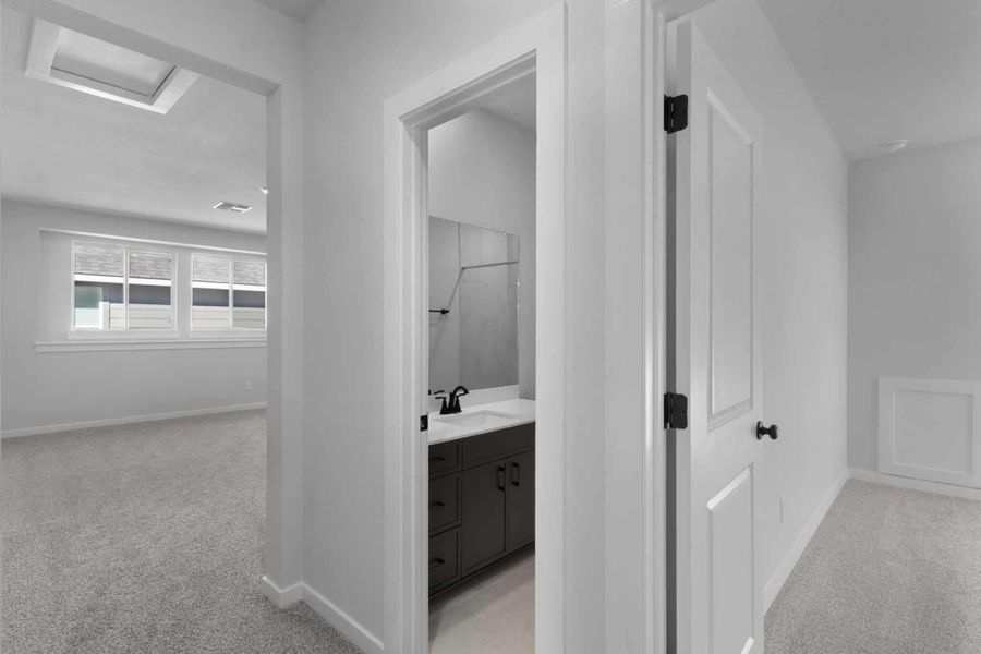 Furnished interior view inside a new home in Nolina, Georgetown (Image 8).