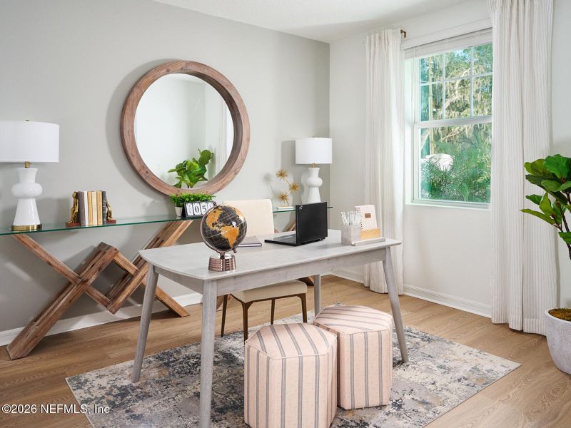 Furnished interior view inside a new home in Flagler Village - Signature Series, Palm Coast (Image 10).