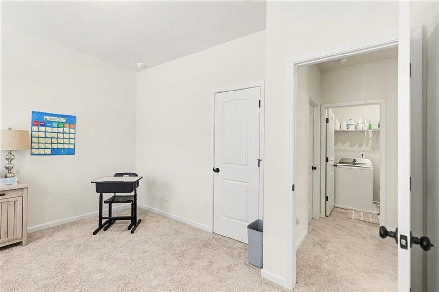 Furnished interior view inside a new home in Morgan Landing, Carrollton (Image 11).