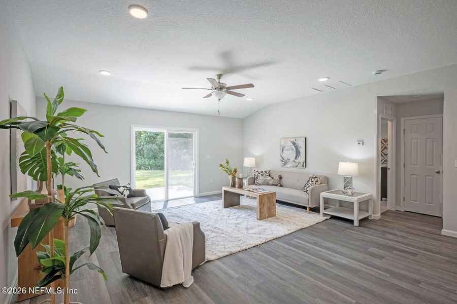 Furnished interior view inside a new home in , Jacksonville (Image 28).