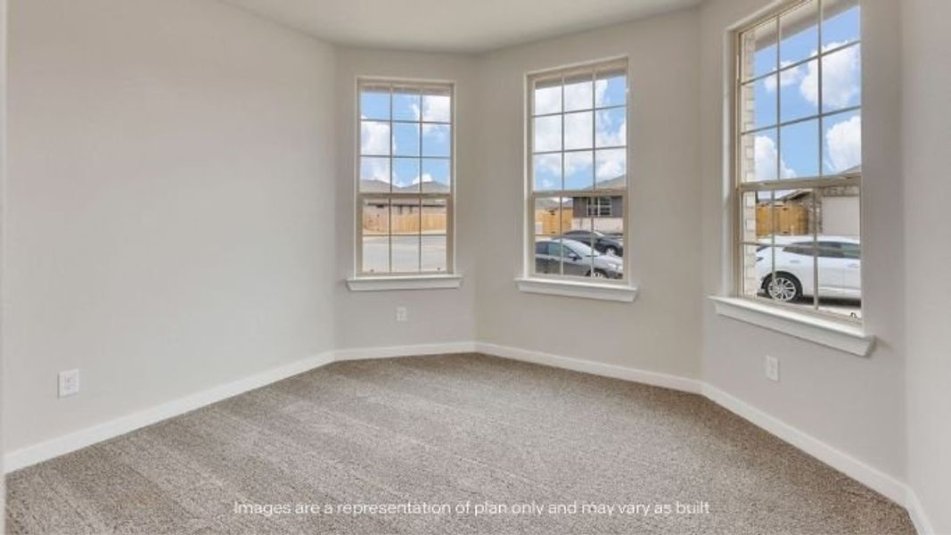 Spacious, unfurnished interior of a new home in Homestead at Parks Bell Ranch, Odessa (Image 18).