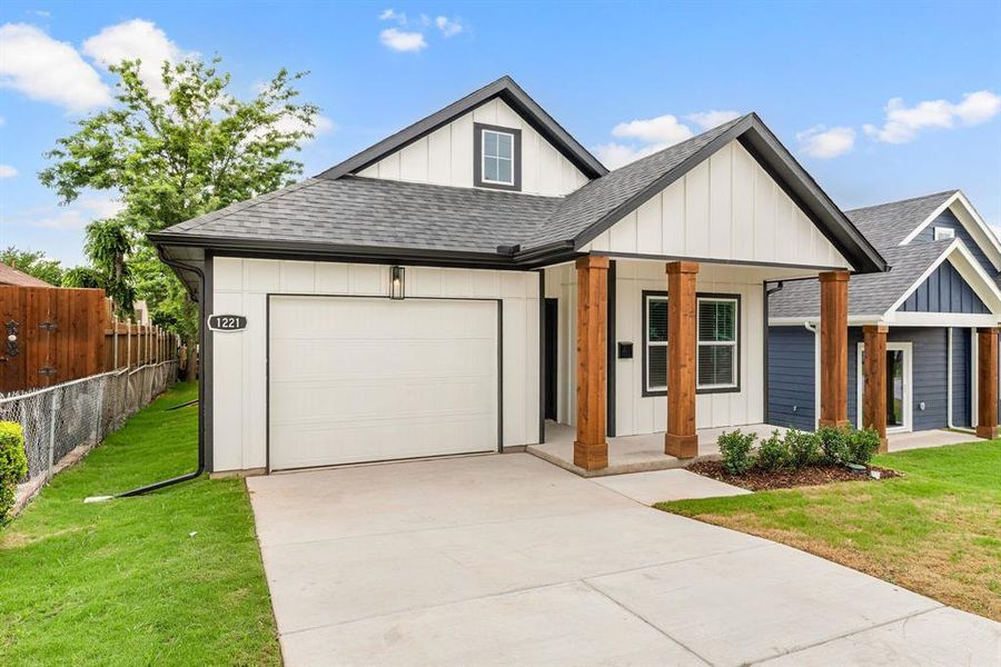 Ring Doorbell, Garage door is insulated with Automatic opener