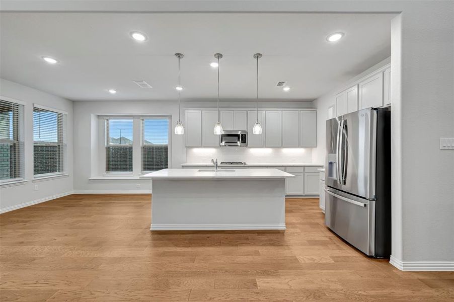 Furnished interior view inside a new home in Lilyana, Celina (Image 4).