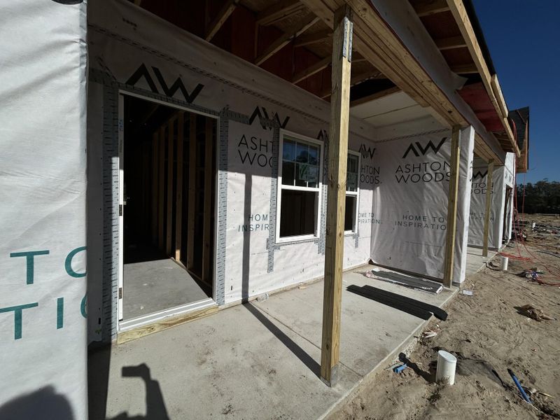 In-progress construction of a new home in , Ravenel, SC (Image 23).