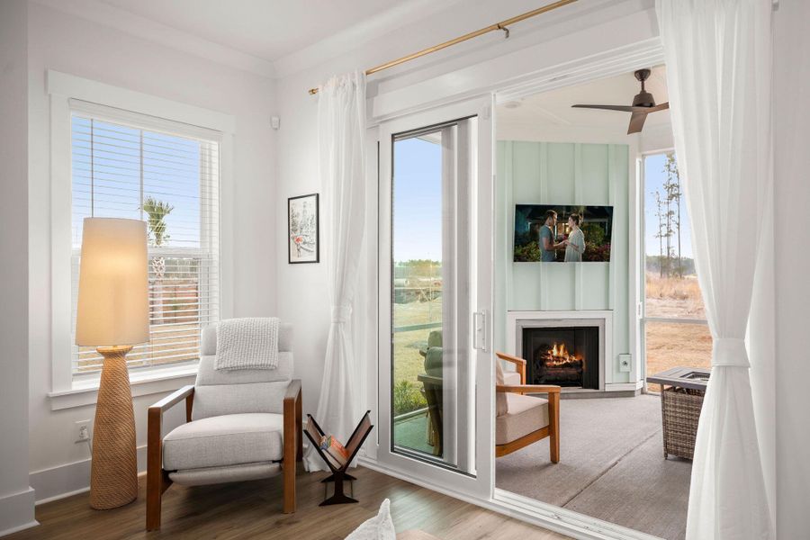 Furnished interior view inside a new home in , Summerville (Image 40).