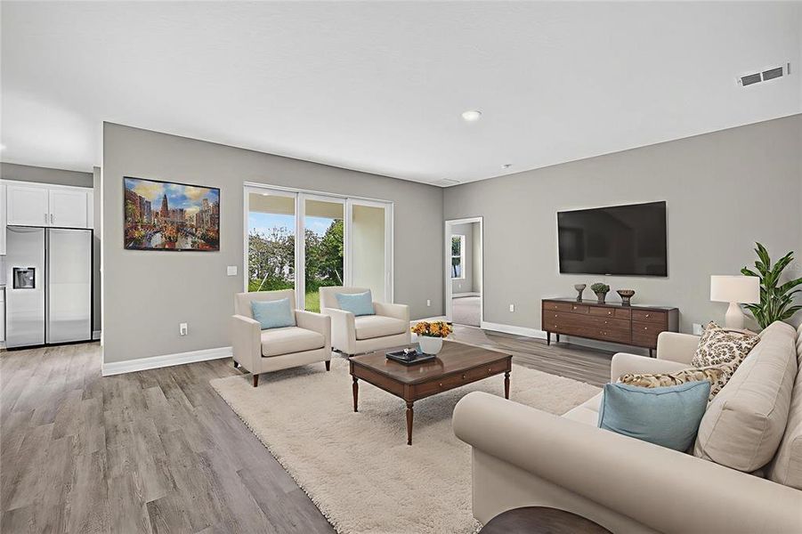 Furnished interior view inside a new home in , North Port (Image 9). Furnished interior view inside a new home in , North Port (Image 9).