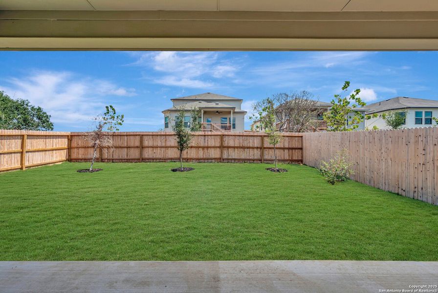 Exterior details and patio area of a home in Mesquite Ridge, San Antonio (Image 15). Exterior details and patio area of a home in Mesquite Ridge, San Antonio (Image 15).